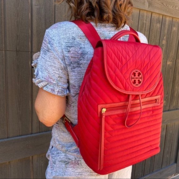 Tory Burch Handbags - SALE Tory Burch Quilted Nylon Backpack